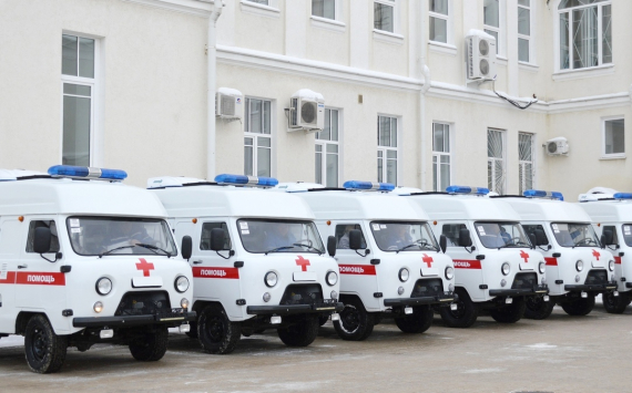Рязанские медики получили новые машины скорой помощи