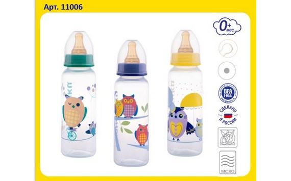 Модный тренд в мире детства: очаровательные совушки на бутылочках «Курносики»