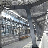Продолжается строительство станции метро «Технопарк»
