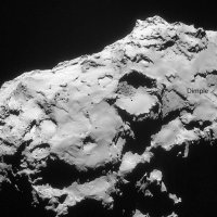 Аппарат Rosetta обнаружил на комете Чурюмова-Герасименко водный лед  