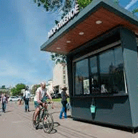 В Москве заработал первый киоск «Мороженое» с мониторами для просмотра мульфильмов