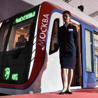 На ВДНХ презентовали поезд метро нового поколения «Москва»