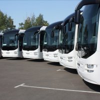 Воробьев передал муниципалитетам 100 новых автобусов 