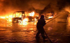 1 миллион рублей выплатят за информацию о поджоге автобусов в Новой Москве