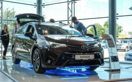 «Автостат инфо»: в сентябре россияне заплатили за машины Toyota 21 млрд рублей