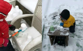 Дети Аллы Пугачевой устроили «снежную пекарню»