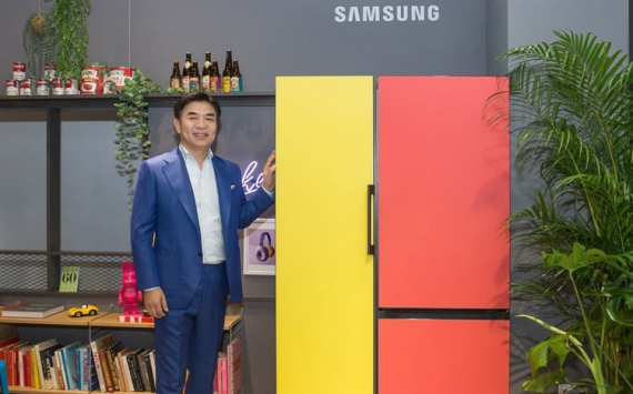Компания «Samsung» представила первый настраиваемый холодильник