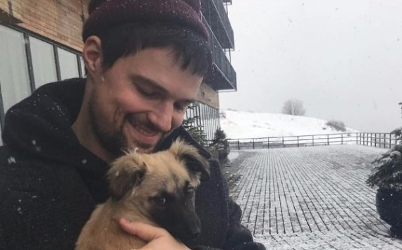 Данила Козловский спас бездомного щенка от смерти в Грузии
