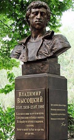 Памятник Владимир Высоцкого на его могиле обновили «‎с головы»‎