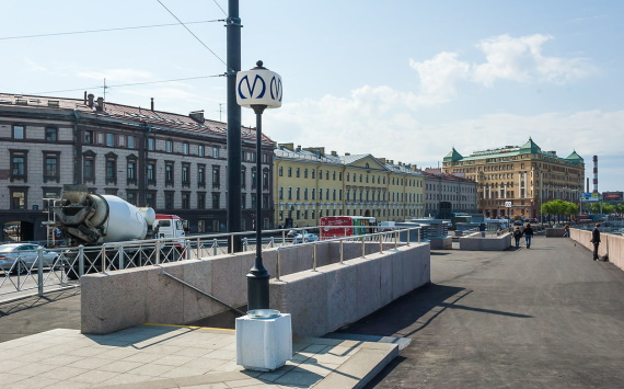 В Москве началось благоустройство территории возле строящейся станции метро БКЛ «Аминьевская»