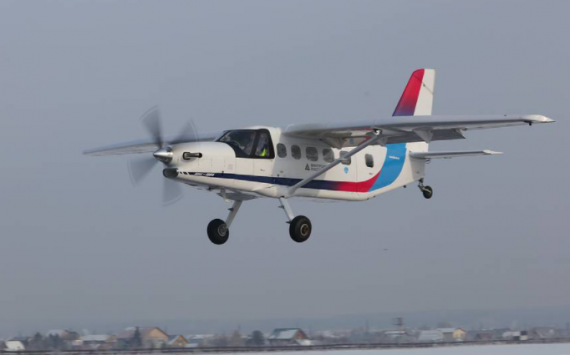 Новый легкий самолет "Байкал" совершил свой первый полет