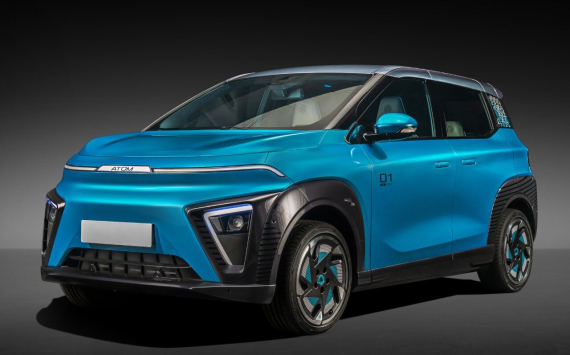 Российская компания «Кама» запатентовала дизайн автомобиля на электрическом двигателе «Атом»