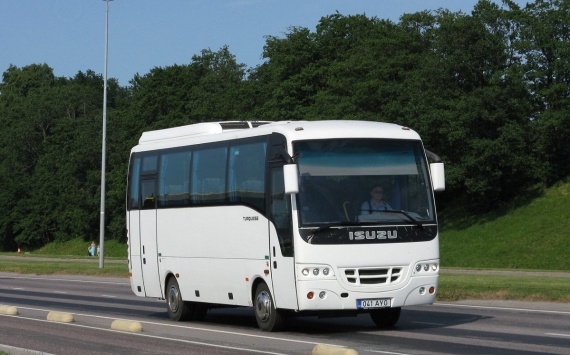 На ульяновский маршрут вышел первый автобус «Симаз» на базе Isuzu