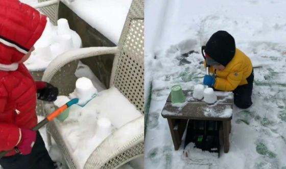 Дети Аллы Пугачевой устроили «снежную пекарню»
