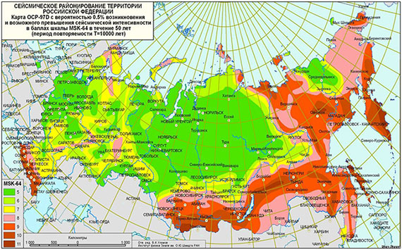 Российские ученые проводят новые исследования сейсмической активности территории страны