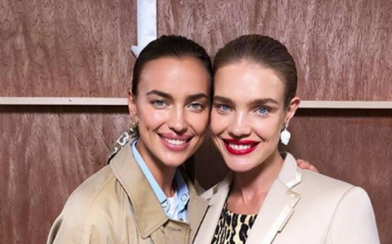 Наталья Водянова и Ирина Шейк стали звездами модного показа в Лондоне