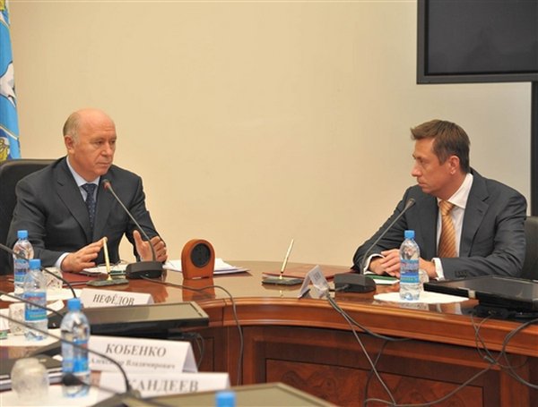 На встрече с губернатором Самарской области